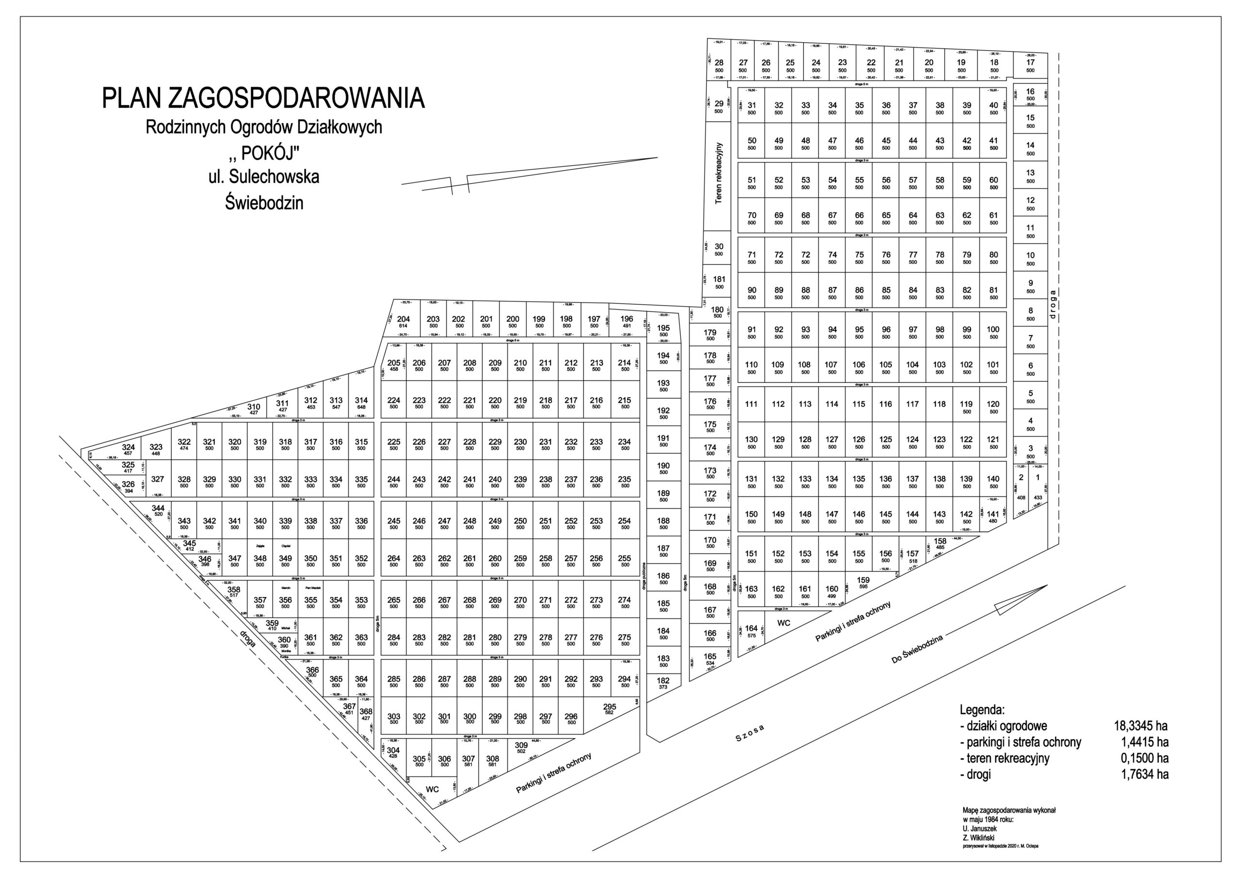 plan ogrodu